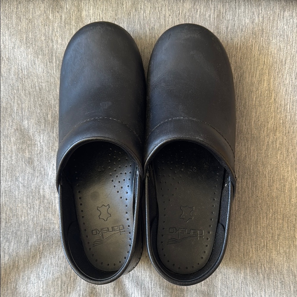 Dansko Black Clogs